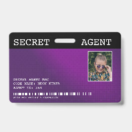 Secret Agent Spy Badge - PAARSE