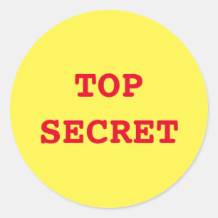 "Secret Agent/Spy" Stickers