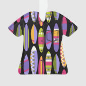 Secret Beach Hawaiian Surfboards Aloha Shirt-Black (devant)