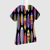 Secret Beach Hawaiian Surfboards Aloha Shirt-Black (devant)