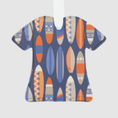 Secret Beach Hawaiian Surfboards Aloha Shirt - Ble (dos)