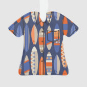 Secret Beach Hawaiian Surfboards Aloha Shirt - Ble (devant)