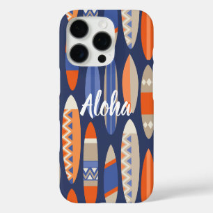 Secret Beach Hawaiian Surfboards - Blauw iPhone 16 Pro Hoesje