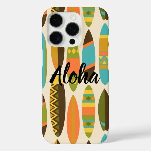 Secret Beach Hawaiian Surfboards - Turquoise Case-Mate iPhone Case (Achterkant)