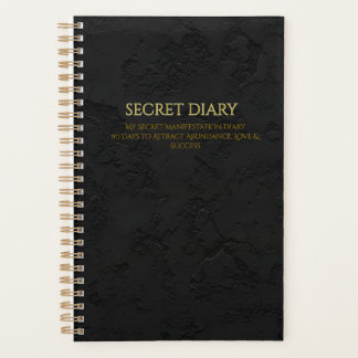 Secret Diary  My Secret Manifestation Diary 90 Day Planner