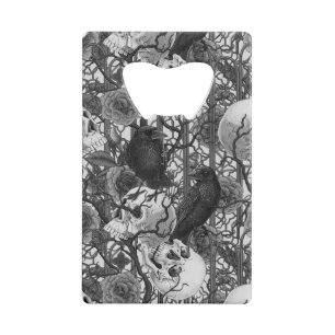 Secret du corbeau. Illustration gothique sombre et