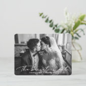 Secret est hors Faire-part Elopement (Debout devant)