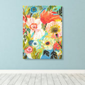 Secret Garden Floral III Canvas Afdruk (Insitu (Houten vloer))
