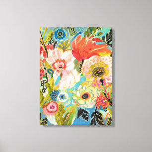 Secret Garden Floral III Canvas Afdruk