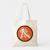 Secret ideographs (cool exotic symbols) 6 tote bag (Achterkant)