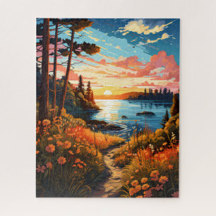 Secret Lake Path puzzel