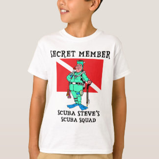 Secret Member SCUBA Steve Kinder T-shirt