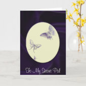 Secret Pal Kaart (Gele Bloem)