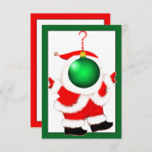 Secret Santa Gift Kaarten (Voorkant / Achterkant)