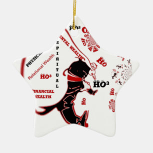 Secret Santa Gift – Welvaart & Rijkdom Keramisch Ornament