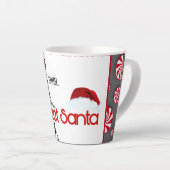 Secret Santa Latte Mug (Angle droit)