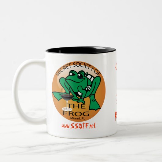 Secret Society of the Frog Coffee Mok (Links)