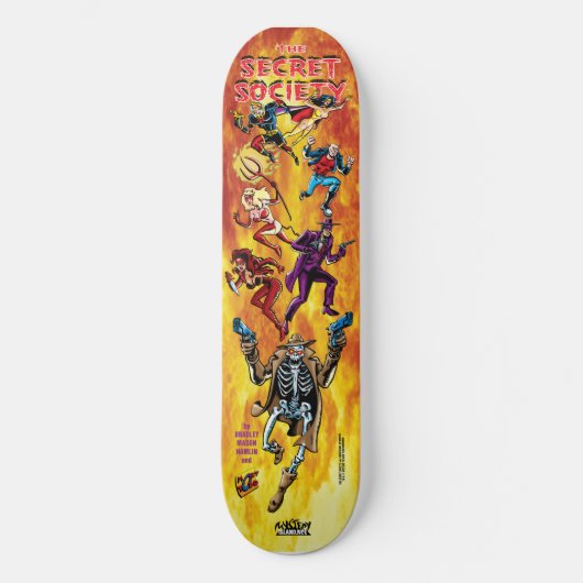 Secret Society Skateboard (Voorkant)