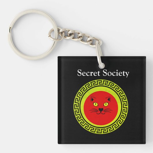 Secret society sleutelhanger (voorkant)