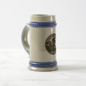 Secret Squirrel Army Stein Bierpul (Voorkant links)