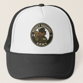 Secret Squirrel Army Trucker Hat Trucker Pet