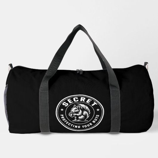 Secret Squirrel "Bescherming van uw noten" Custom Plunjezak (Achterkant)