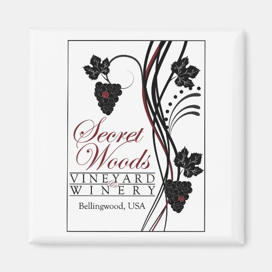 Secret Woods Magnet (Devant)