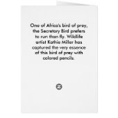 Secrétaire Bird (Dos)