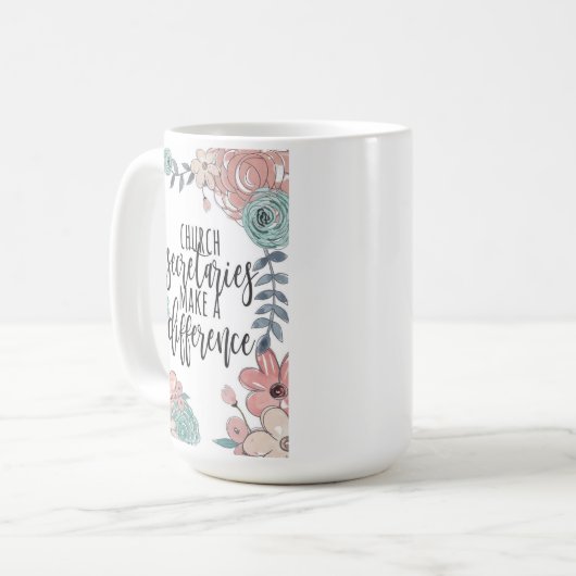 Secrétaire de l'Église Mug (Devant gauche)