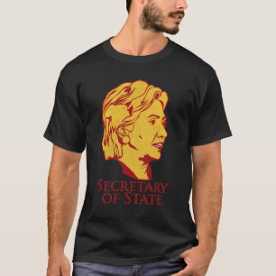 Secrétaire d'état de Hillary Clinton le T-shirt