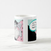 Secrétaire impertinent vintage Mug (Centre)