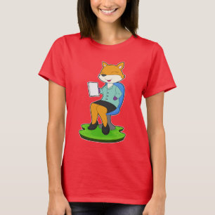 Secretaresse Notitie Vos T-shirt
