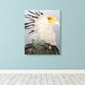 Secretaris Bird Canvas Afdruk (Insitu (Houten vloer))