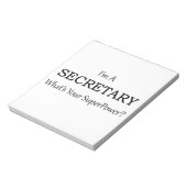 SECRETARIS NOTITIEBLOK (Gedraaid)