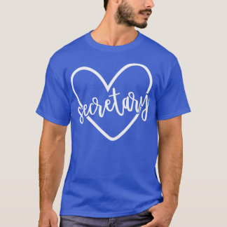 Secretaris Squad Terug naar School Matching Group T-shirt