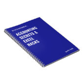 Secrets comptables et Carnet de bureau de Hacks Ex (Côté Droit)
