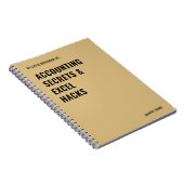 Secrets comptables et Carnet de bureau de Hacks Ex (Côté Droit)