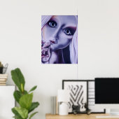 "Secrets de couture" affiche de la peinture à l'hu (Bureau à domicile)