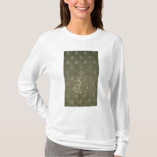 Sectie van de groene en gouddemker t-shirt