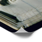 Sectie van een diptych poster (Hoek)