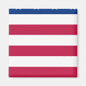 section 5 de 8 sections - DRAPEAU US - Aimant (Devant)