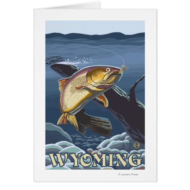 Section de la pêche à la truite - Wyoming (Devant)