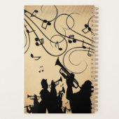 Section de trompettes musique rustique (Dos)