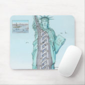 Sectoroverschrijdende afbeelding van het Vrijheids Muismat (Met muis)