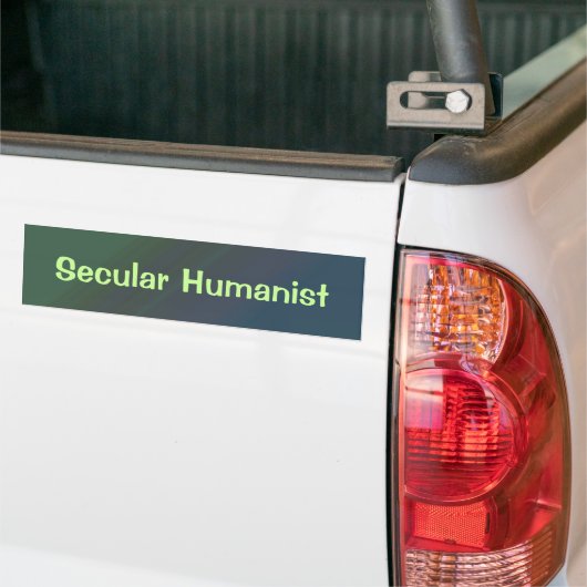 Secular Humanist Bumpersticker (Op Truck)