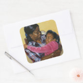 Secure 1998 vierkante sticker (Envelop)