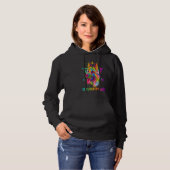 Secured by GSD  German Shepherd Humor Shepard Hoodie (Voorkant volledig)