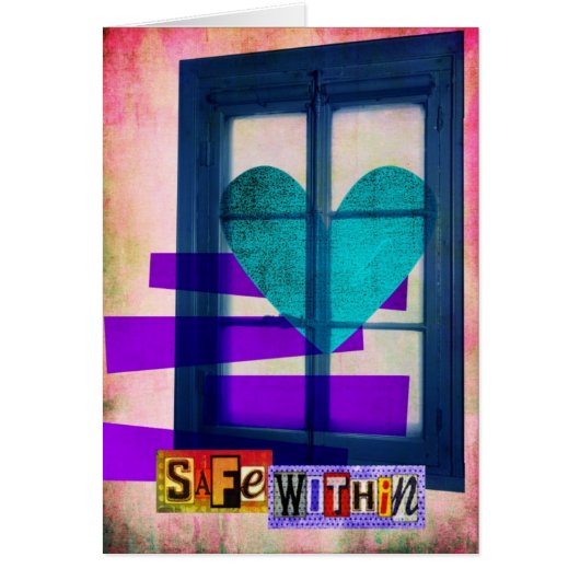 Sécurisé dans le collage numérique (Devant)