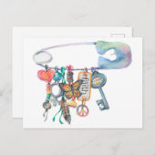 Sécurité pour toutes les cartes postales (Devant / Derrière)