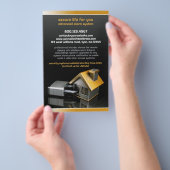 Security Alarm System Flyer (Hand)